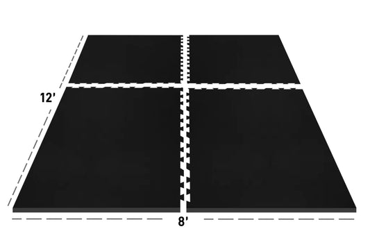 Stamina Monster Mat Interlock 4-pack 8'x12' 12mm Minimal Odor